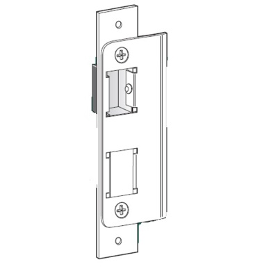 Adams Rite Radiused Strike for  4900,4500 and 4700 Deadlatches Commercial Door Locks