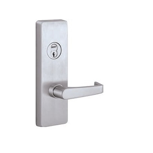 Precision Hardware Night Latch Lever Trim for Apex Wide Stile Exit Device Exit Devices / Panic Bars