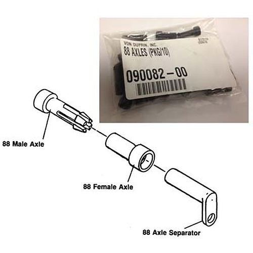 Von Duprin Lever arm Axles for  88 Series (pkg/10) Exit Devices / Panic Bars