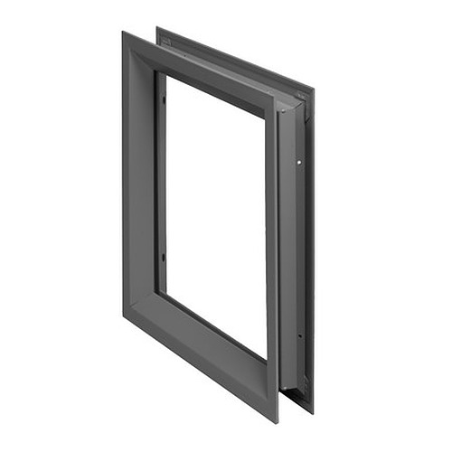 National Guard Products Special Order Beveled Lite Kit with 3/8 Glazing Pocket for 1/4 Glass for 1-3/8 Door Lites and Louvers
