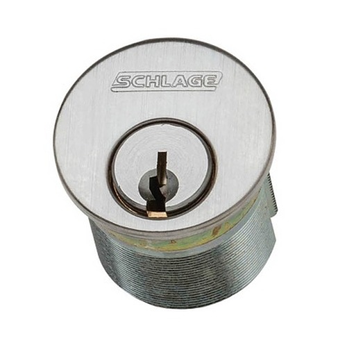 Schlage Non-Stock Special Order 1-1/8 Mortise Cylinder with Straight Cam and Compression Spring Special Orders