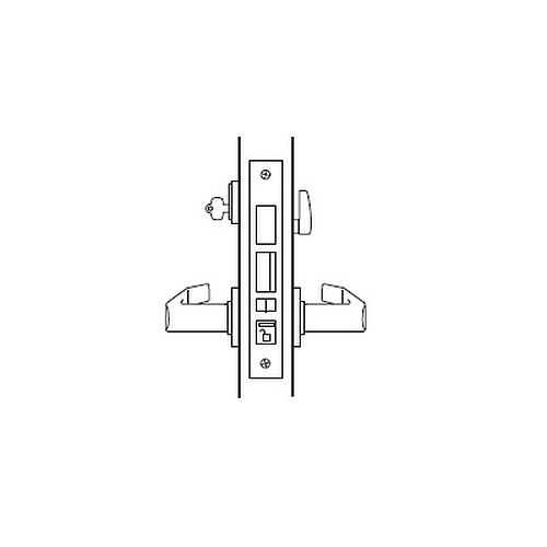 Best Office Function with Deadbolt Complete Mortise Lock with Lever and Rose Commercial Door Locks