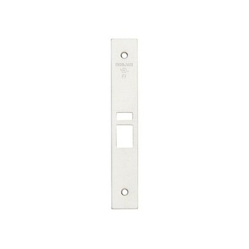 Front plate with screws
