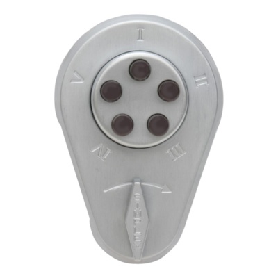 dormakaba Mechanical Pushbutton Spring Latchbolt with Holdback Keyless Door Locks