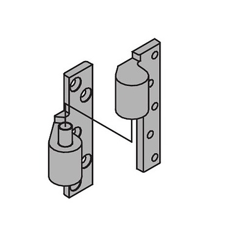 Ives 3/4 Offset Full Mortise Intermediate Pivot Pivots, Hinges and Patch Fittings