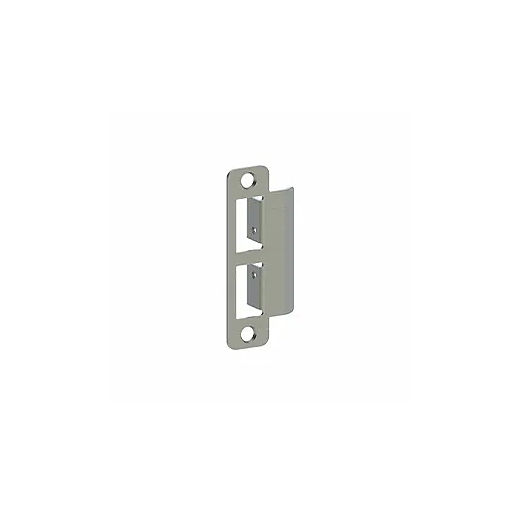Hager Special Order Extended Lip Strike 1-1/4 x 4-7/8 Round Corner, Stainless Steel Finish Special Orders