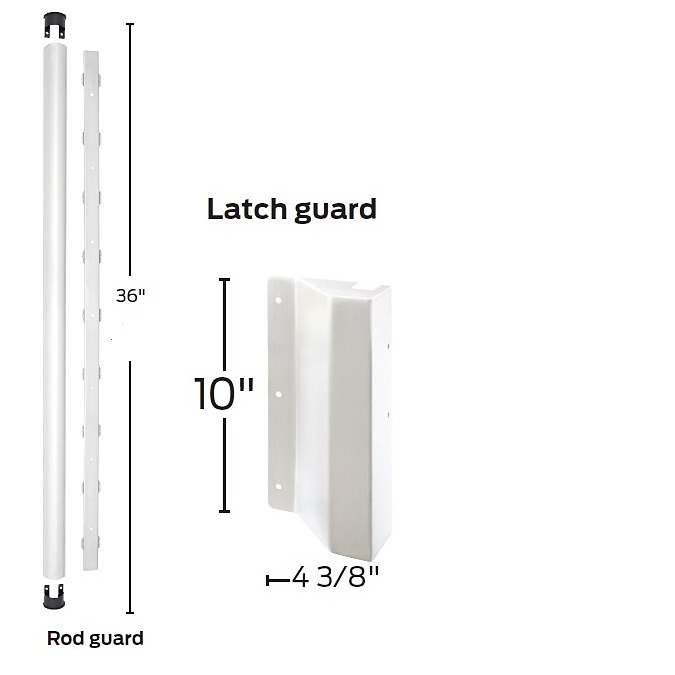 Von Duprin Special Order Rod and Latch Guard for  Surface Vertical Rod Devices Special Orders