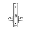 Yale Passage Function Mortise Lock Body Commercial Door Locks