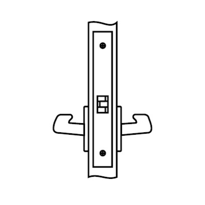Yale Special Order Passage Function Complete Mortise Lock with Lever and Rose Special Orders image 2