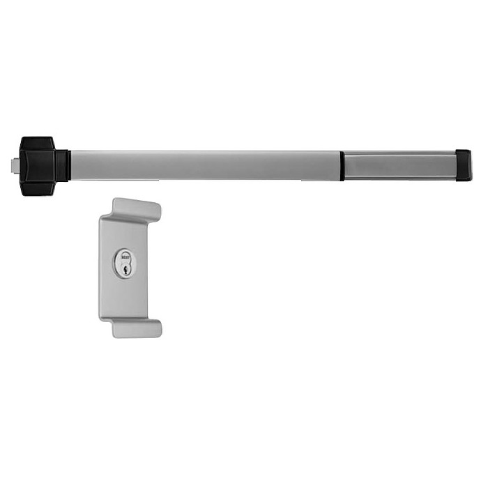 Precision Hardware Reliant Rim Exit Device with Night Latch Pull Trim Exit Devices / Panic Bars