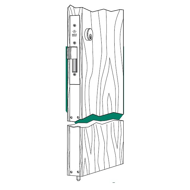 Adams Rite Special Order 2 Point Deadbolt for Wood Doors Special Orders