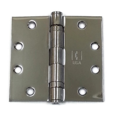 Hager 4-1/2x4-1/2 Standard Weight Plain Bearing Hinge Pivots, Hinges and Patch Fittings
