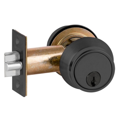 Schlage Special Order Single CylinderTubular Deadlatch with Split finish for 2-1/4 Thick Door Special Orders