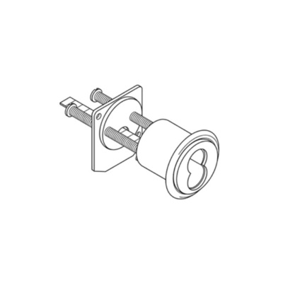 Qualified Special Order 6 Pin IC Rim Cylinder Housing Interchangeable Cores