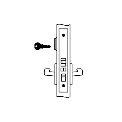 Yale Special Order Entrance Function Complete Mortise Lock with Lever and Rose Special Orders image 2