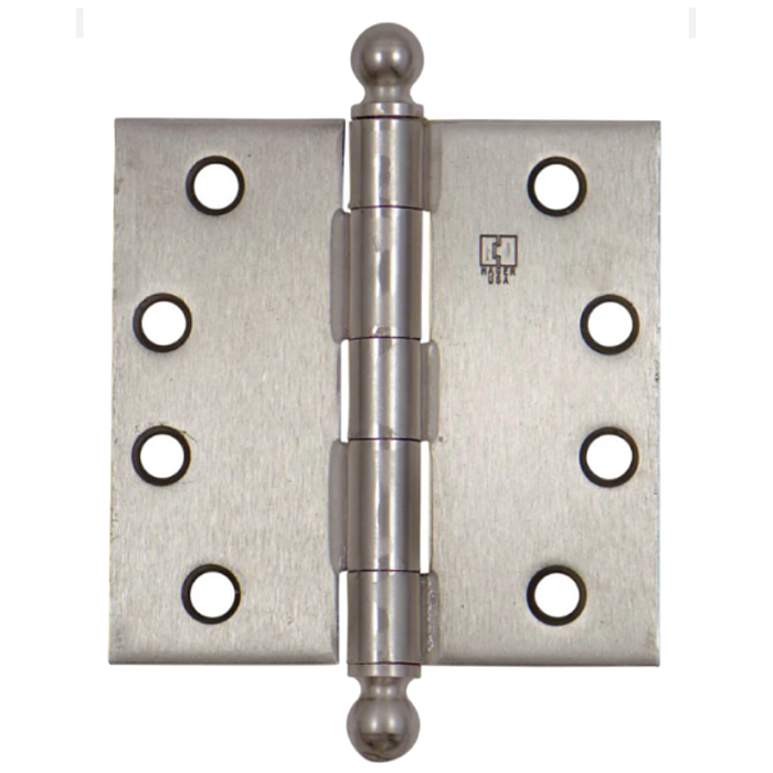 Hager BALL BEARING KNUCKLE HING 5 X 5 BALL TIP WITH NON REMOVABLE PIN Pivots, Hinges and Patch Fittings