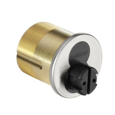 Sargent 1-1/4 Mortise Cylinder Removable Core Housing Interchangeable Cores