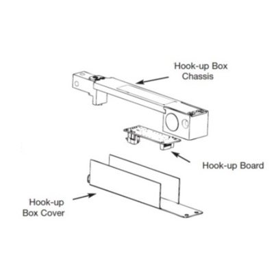 Rixson Special Order Hook-Up Box Assembly for Checkmate 99-726 Special Orders