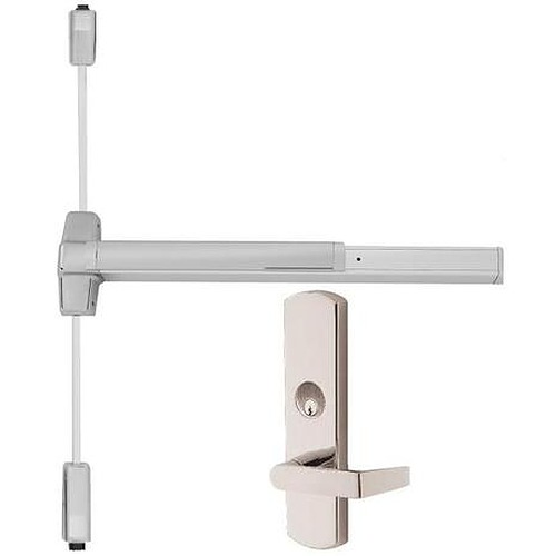 Von Duprin Surface Mounted Vertical Rod Device with Lever Trim Exit Devices / Panic Bars