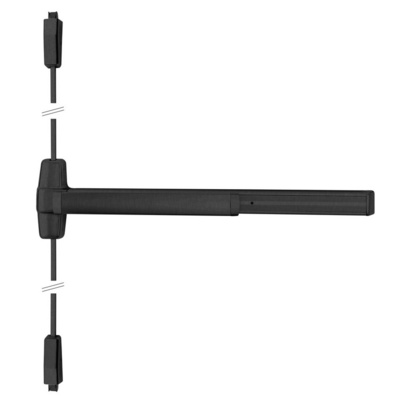 Von Duprin Special Order Surface Mounted Vertical Rod Device with Night Latch Trim Special Orders