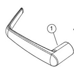 dormakaba Special Order Replacement Lever for Dorma 9000 Series Special Orders