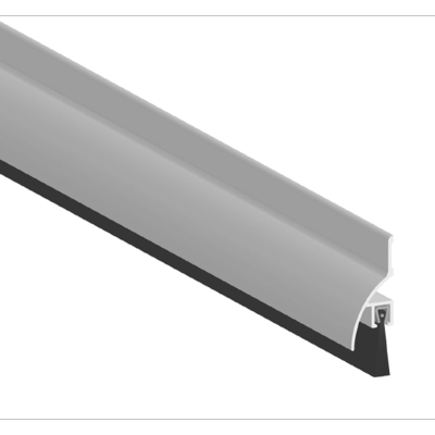 Zero International Nylon Brush Door Sweep with Rain Drip Door Sweeps
