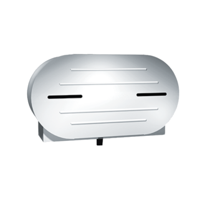 ASI Toilet Tissue Dispenser - Twin JUMBO ROLLS - 9 Diameter - Surface Mounted Miscellaneous Door Hardware