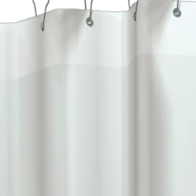 ASI Shower Curtain - 8 Ga. White Vinyl Miscellaneous Door Hardware