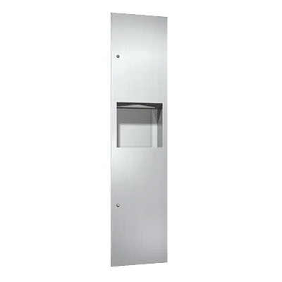 ASI Simplicity™ - Paper Towel Disp. & 4.2 gal. Waste Receptacle - Multi, C-Fold - Recessed Miscellaneous Door Hardware