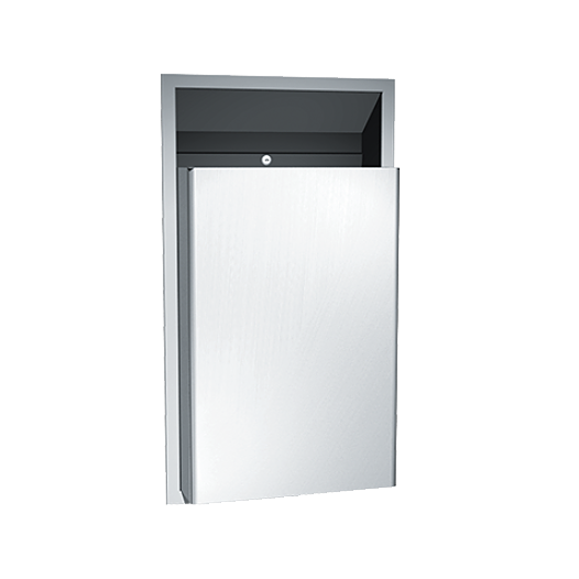 Traditional - Waste Receptacle - Semi Recessed