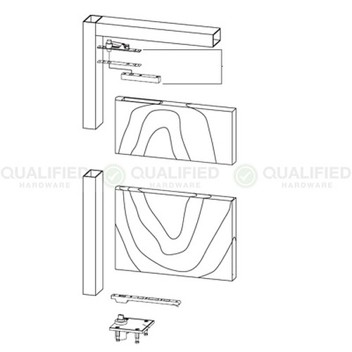 dormakaba Special Order Center Hung Pivot Set Special Orders