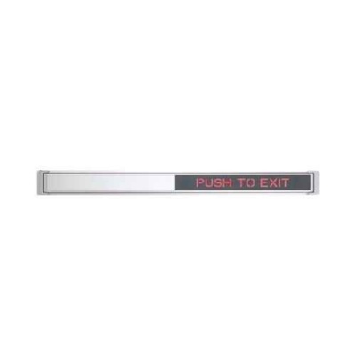 EXIT BAR - RED - PUSH TO
EXIT REX