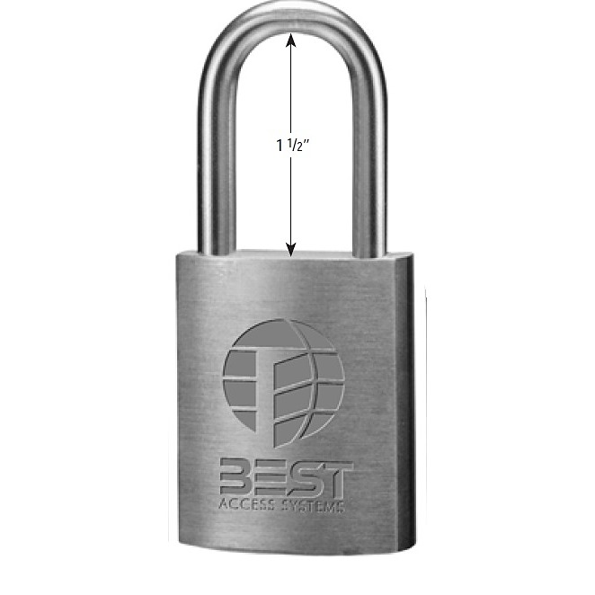 Best Special Order 1-1/2 Shackle Brass Padlock for  IC Core Special Orders