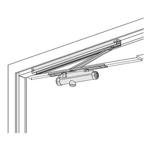LCN Special Order Sentronic Concealed in Door Track Arm Closer/Holder for Interior Doors Special Orders