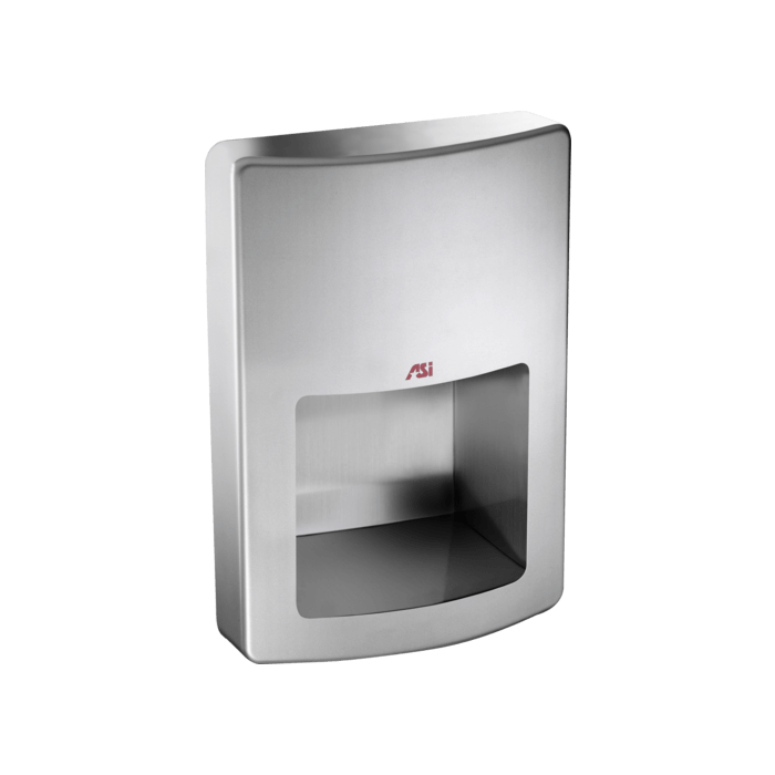 ASI Roval™ - Automatic High Speed Hand Dryer - (120V) - Semi-Recessed Div 10 - Cabinets, Mirror, Soap Dispenser, Hand Dryer, Waste, and Specialties