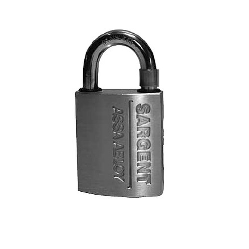 Sargent Special Order Key Retaining 2 Shackle Brass Padlock Special Orders