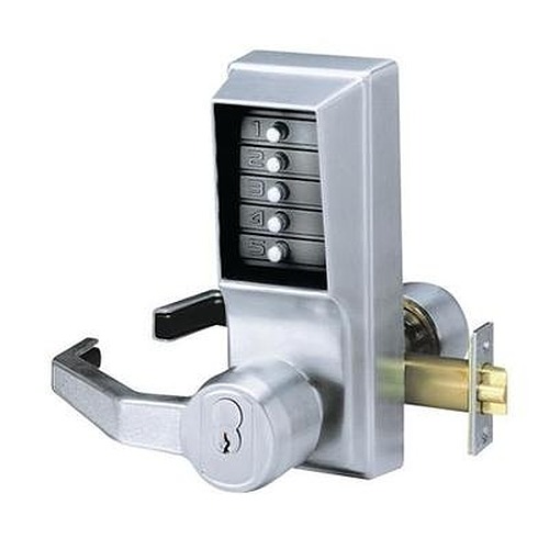dormakaba Special Order Simplex Heavy Duty Mechanical Pushbutton Lever Lock with Key Override and Privacy Special Orders