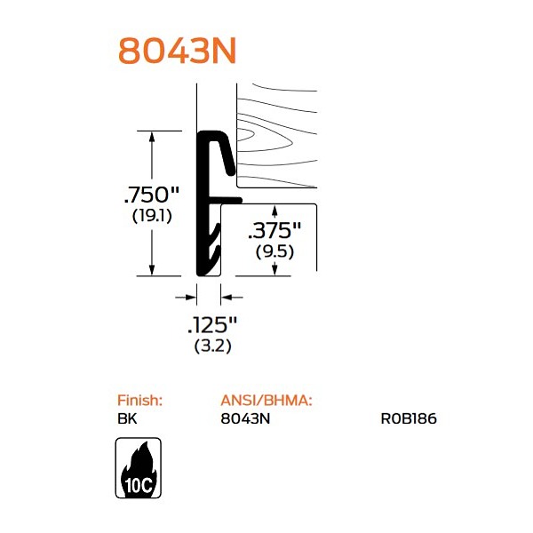 Zero International Special Order Kerf-In Weather Seal Special Orders