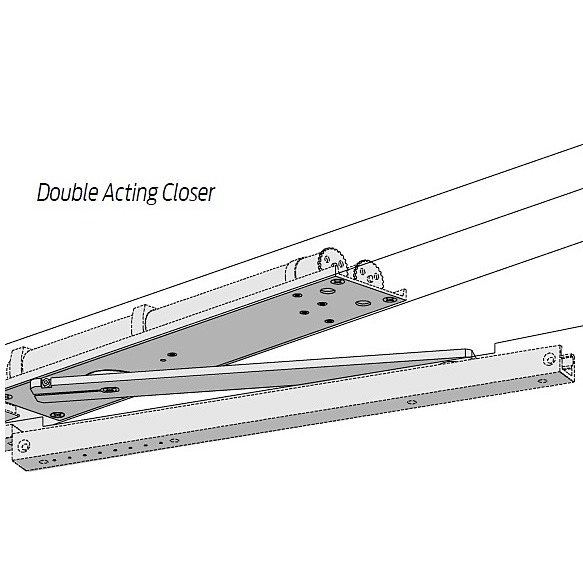 LCN Special Order Concealed Overhead Double Acting Door Closer Special Orders