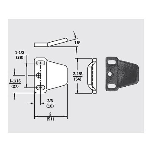 dormakaba Special Order Double Door Strike for 8000 Dorma Exit Device Special Orders