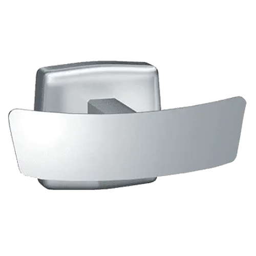 Robe Hook - Double - Steel - Surface Mounted