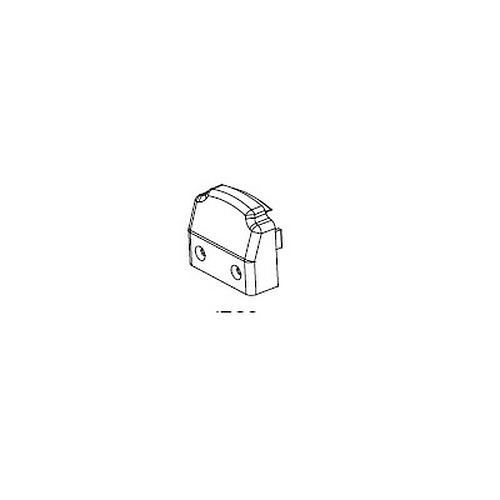 Detex Special Order Flush End Cap for Advantex Exit Devices Special Orders