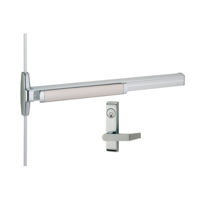 Von Duprin Narrow Stile Surface Mounted Vertical Rod Device with Lever Exit Devices / Panic Bars