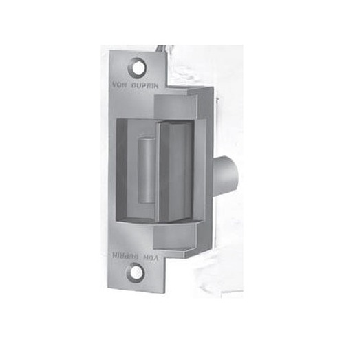 Von Duprin Electric Strike for use with Wood Frame Applications with Mortise or Cylindrical Locks Electric Strikes