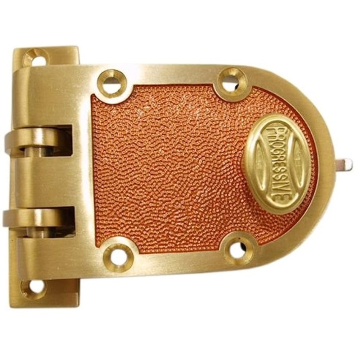 Progressive Hardware Auxiliary Jimmy-Proof Deadlock Commercial Door Locks