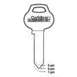 Corbin Russwin 59A1 6 Pin Key Blanks Keying Supplies image 2
