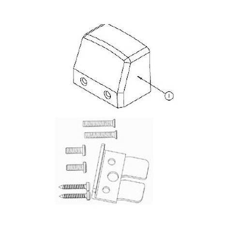 Qualified Special Order Stanley QED100/200 Exit Device Series End Cap Special Orders