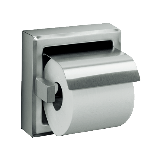 Toilet Tissue Holder with Hood