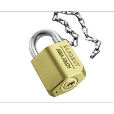 Sargent PADLOCK WITH 4 SHACKLE AND 9 CHAIN Special Orders