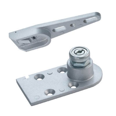Rockwood Manufacturing PV-ENDLOAD End Load Pivot for Glass Door Rails with Mounting Block Kit